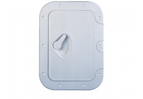 Opbergbox 27.5x37.5cm M/Slot Wit