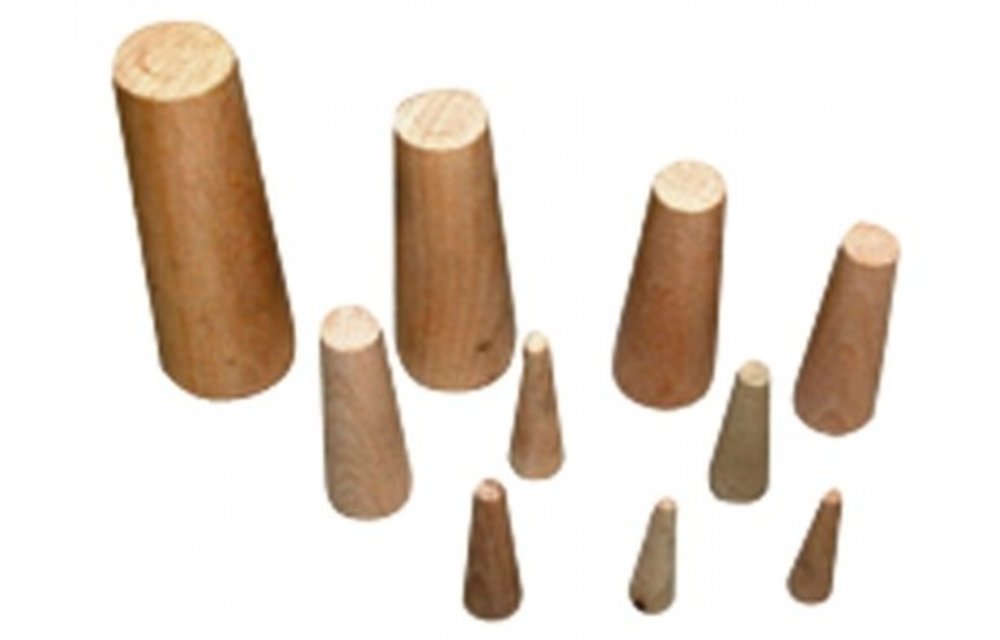 Houtenpluggenset 10 stuks - 5-45mm
