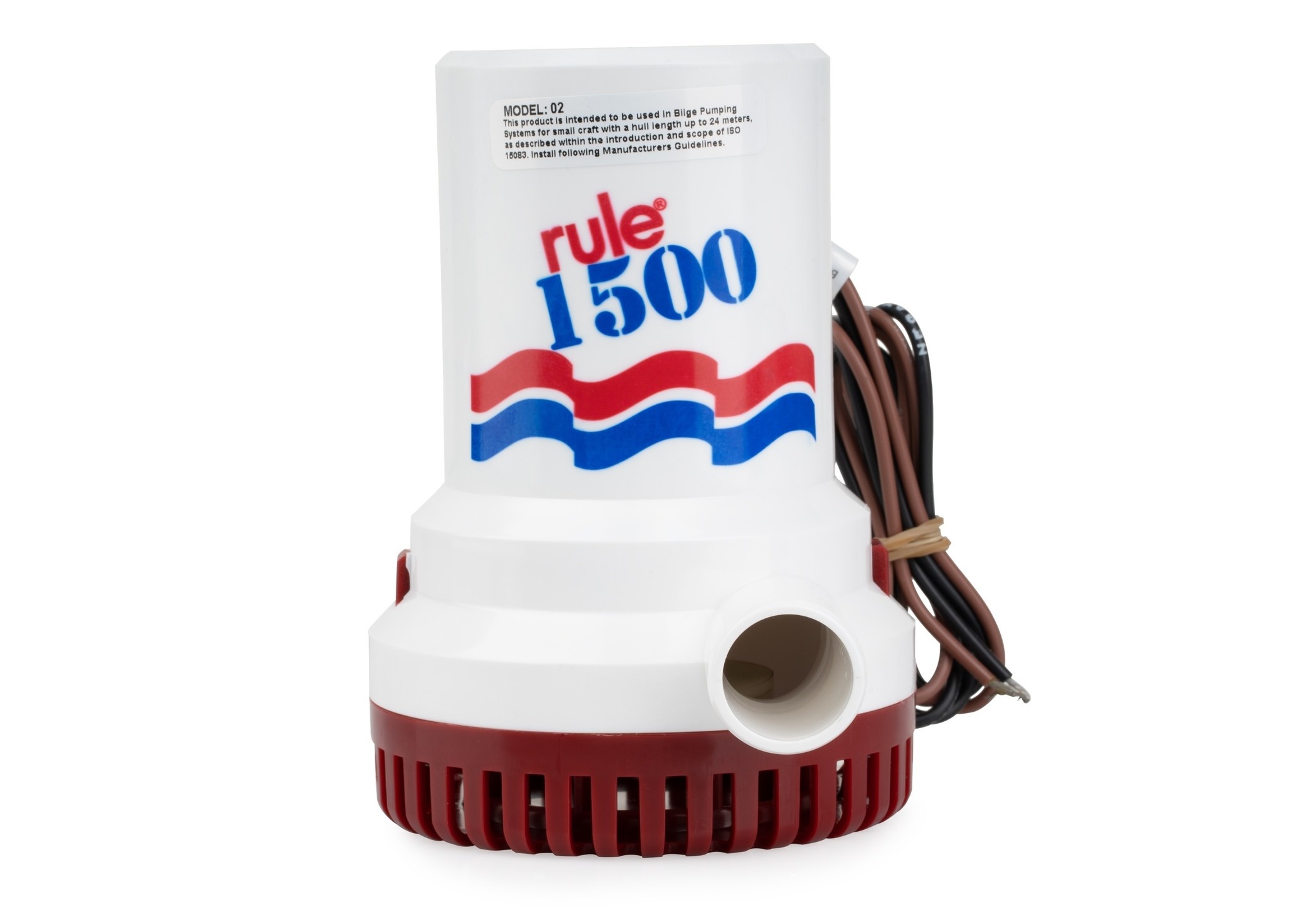 03 Rule 1500 Heavy Duty Bilgepomp 5678 l/u 24V