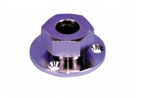 Draaddoorvoering messing verchroomd 5 -5 - 8mm