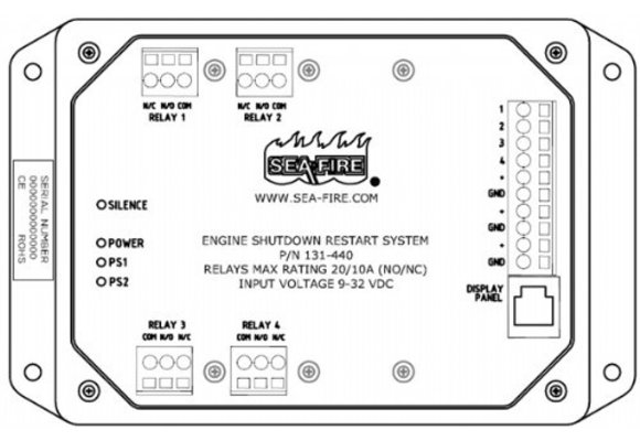 SeaFire Engine Shutdown Control