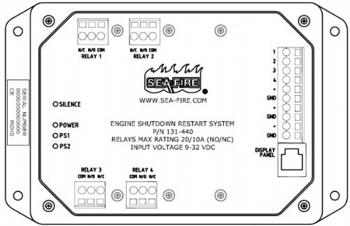 SeaFire Engine Shutdown Control