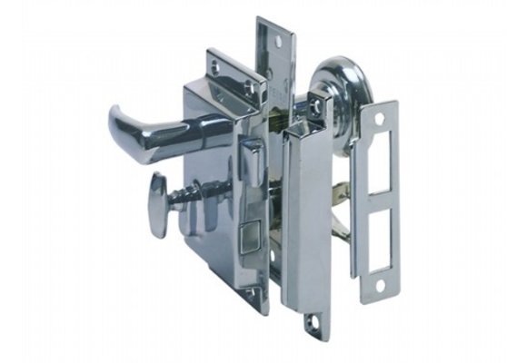 Perko Deurslot Klink/Knop Compleet | met sleutel