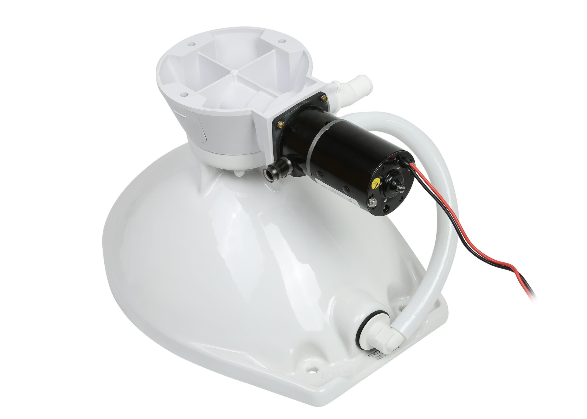 Jabsco Economy Regular elektrisch toilet 12V | soft closing (37010-4192)