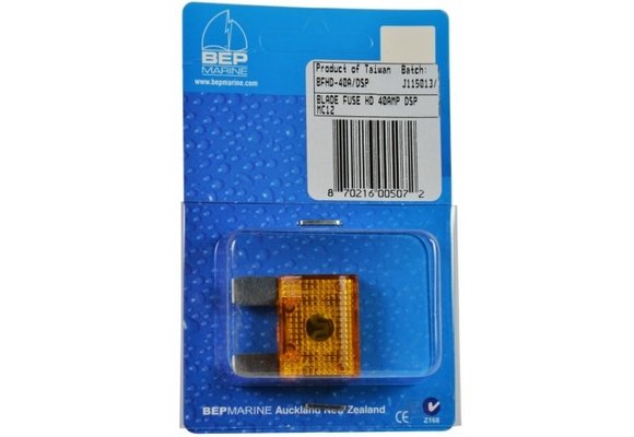 BEP zware steekzekering - 40 Amp - Geel - Displayverpakking