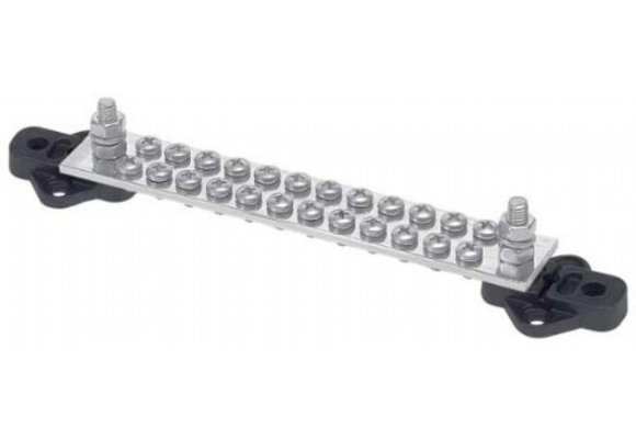 BEP aansluitstrip 24-voudig met cover - Blister