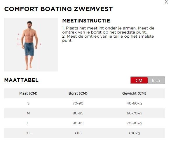 Jobe Comfort Boating Zwemvest | Oranje