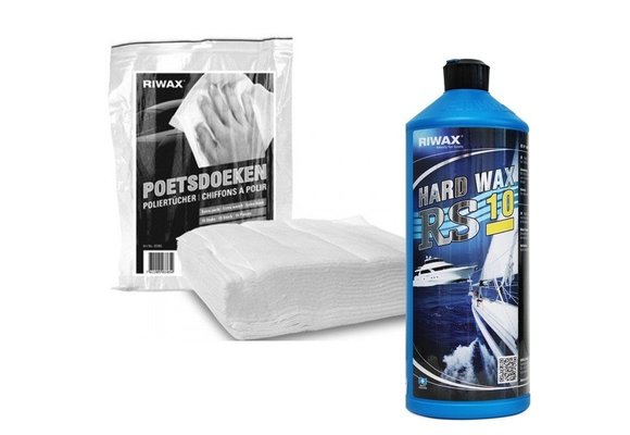 Combideal Riwax RS10 + 15 poetsdoeken
