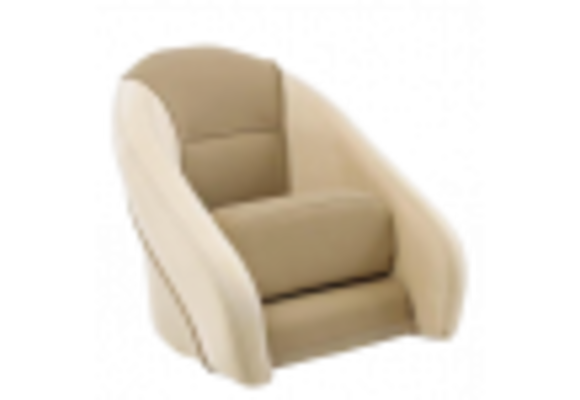 Allpa Stuurstoel model Romeo Flip-Up crème/crème