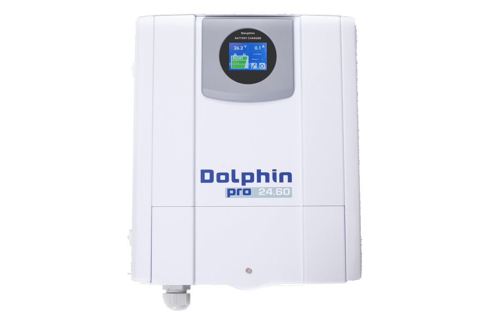 Allpa Acculader 24V - 60A mod. Dolphin Pro Touch View