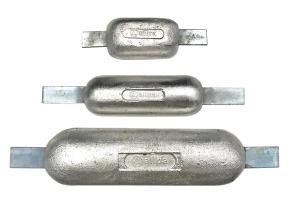 Allpa Aluminium lasstrip-anode