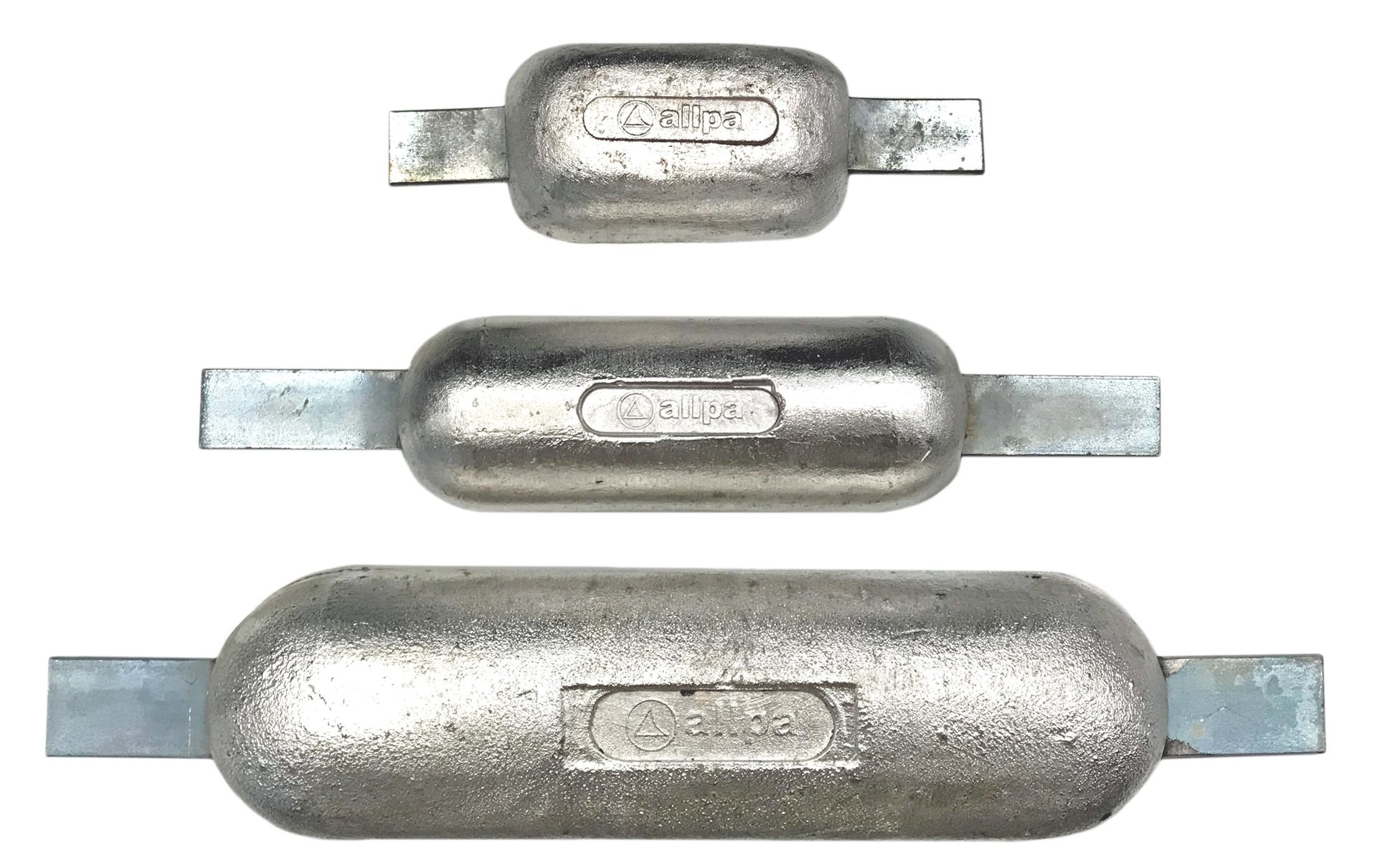 Allpa Aluminium lasstrip-anode