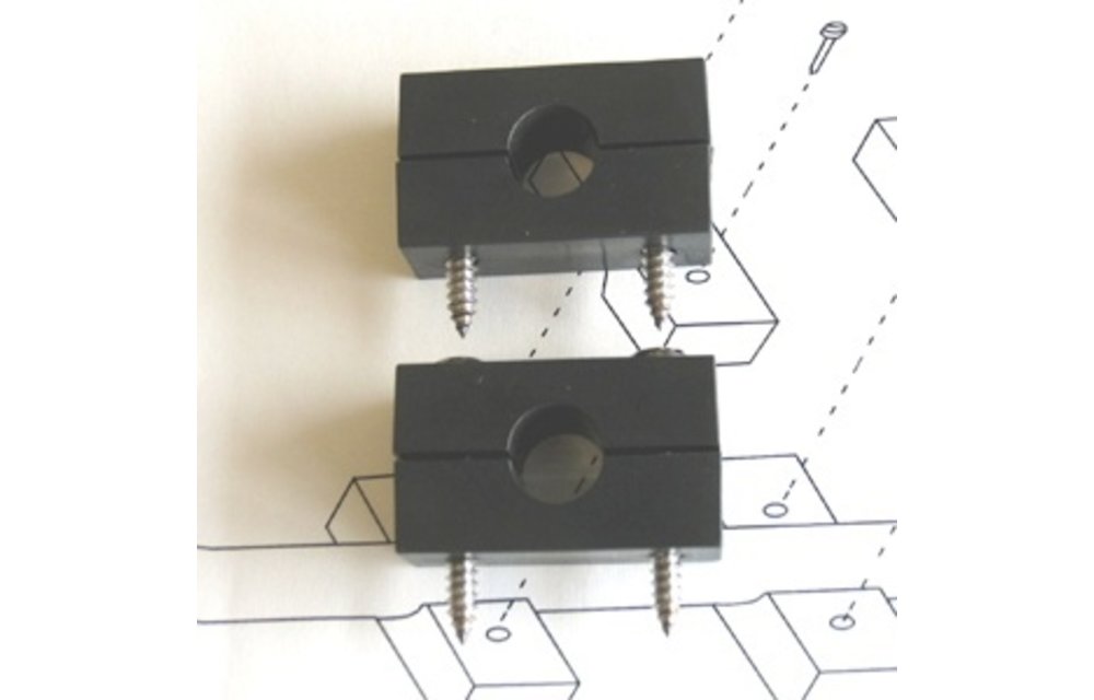 Nasa bevestigingsset t.b.v. Mast Top Unit