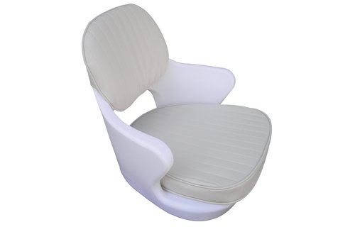 Kuipstoel model Kreta  wit