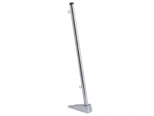 F + S Vlaggenstok+basis - L=350mm - Diameter 13mm