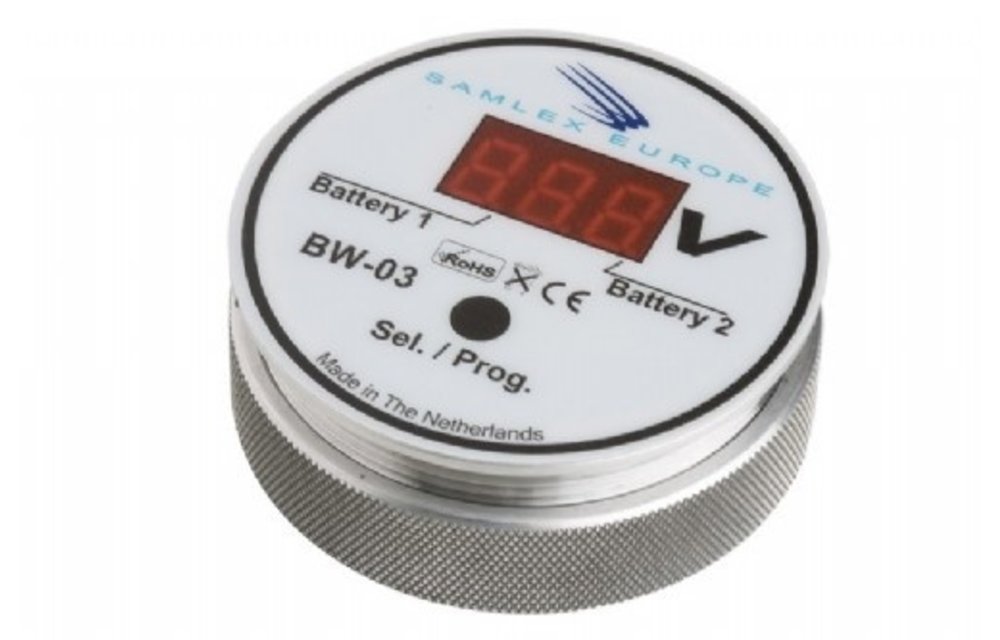 SAMLEX Accu monitor BW-03 12/24V Programmeerbaar