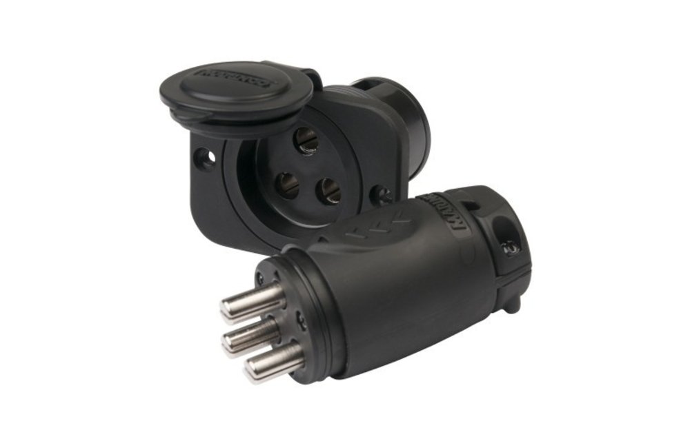 Marinco 70A trolling motor plug en stopcontact