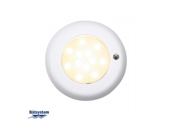 Båtsystem Nova II wit m/schakelaar - 8-30V-2W