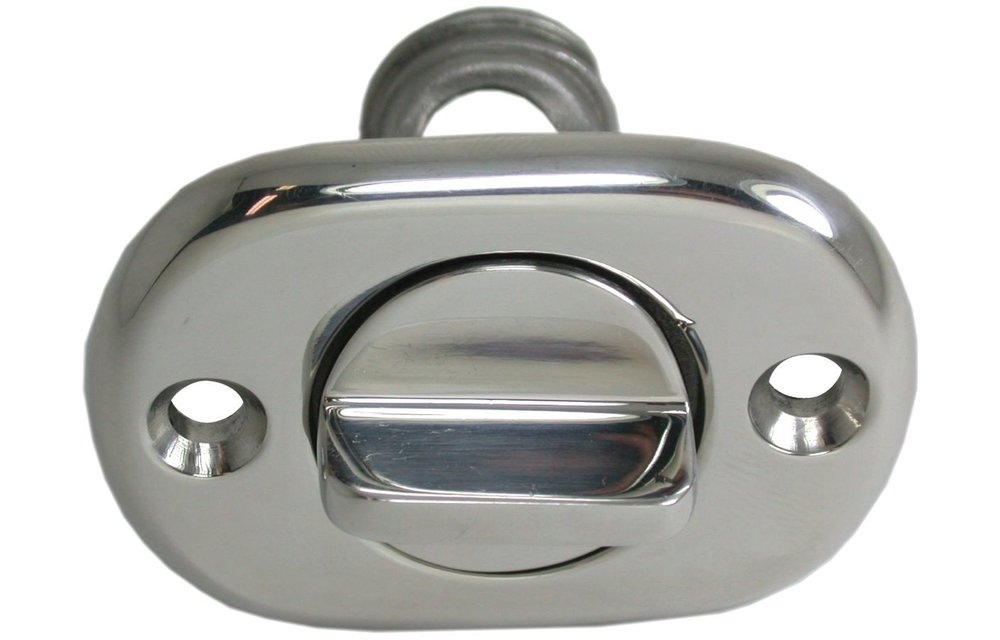 Allpa RVS loosplug met inschroefbare RVS plug