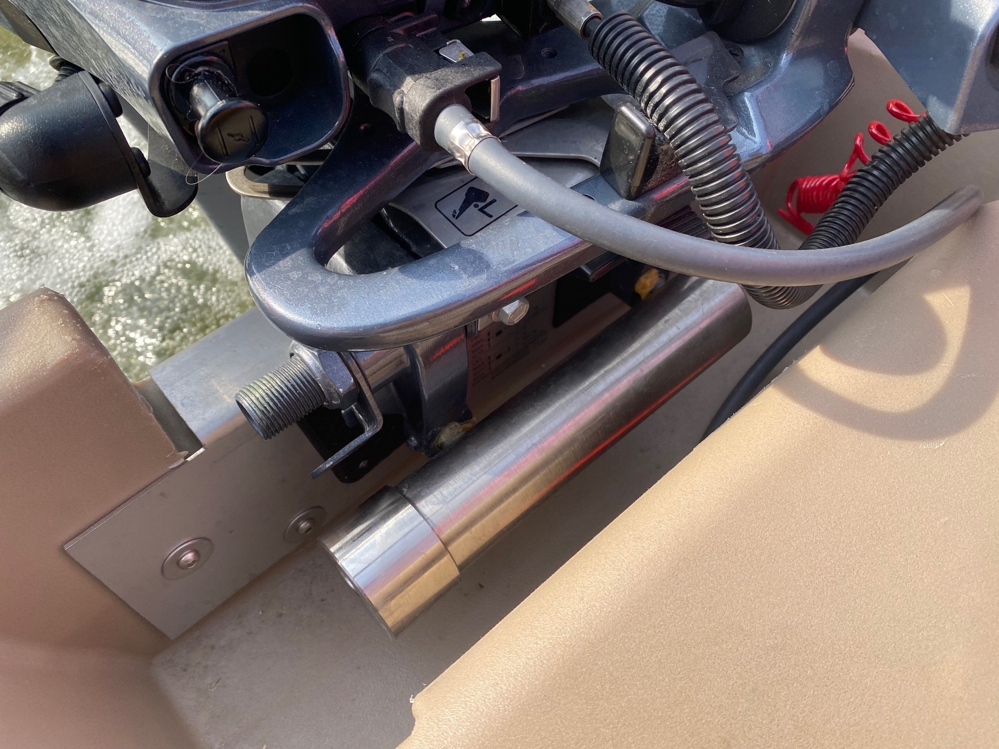 Steady buitenboordmotorslot tot 15pk