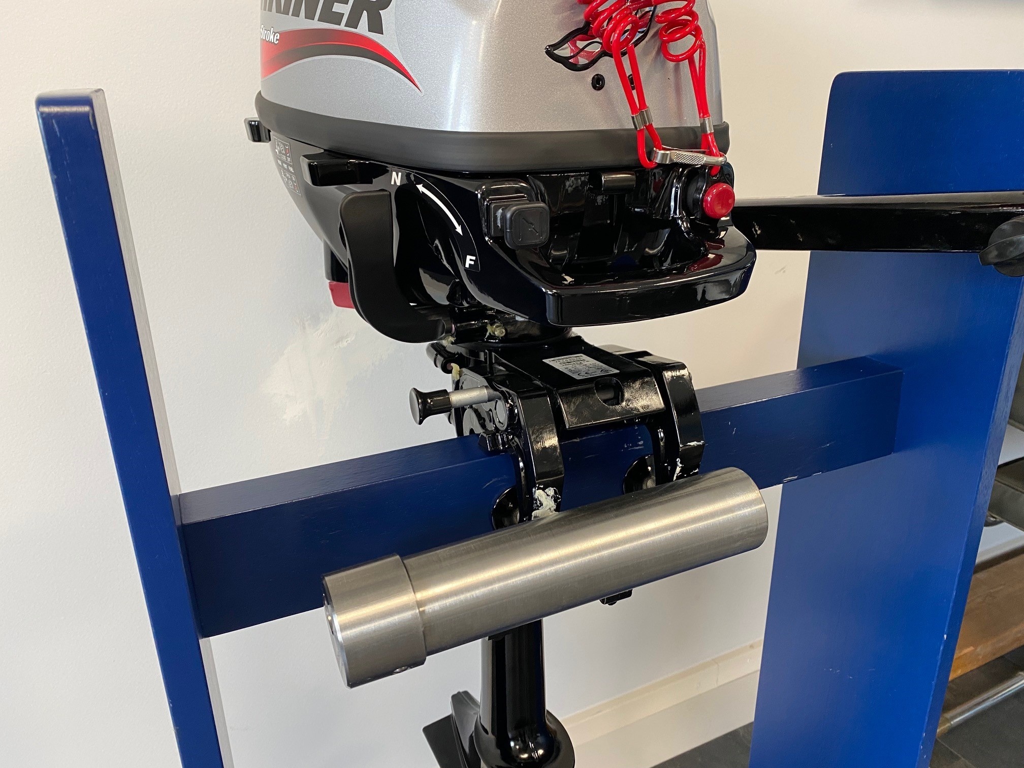 Steady buitenboordmotorslot tot 15pk