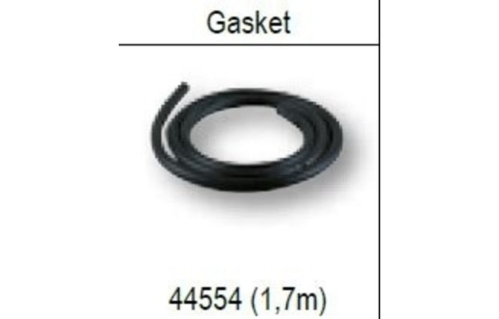 Afdichtingrubber t.b.v. "Top Line" - L = 1 -70 Mtr