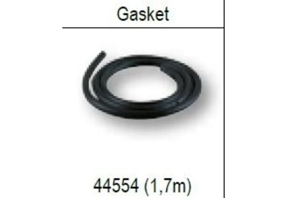 Afdichtingrubber t.b.v. "Top Line" - L = 1 -70 Mtr