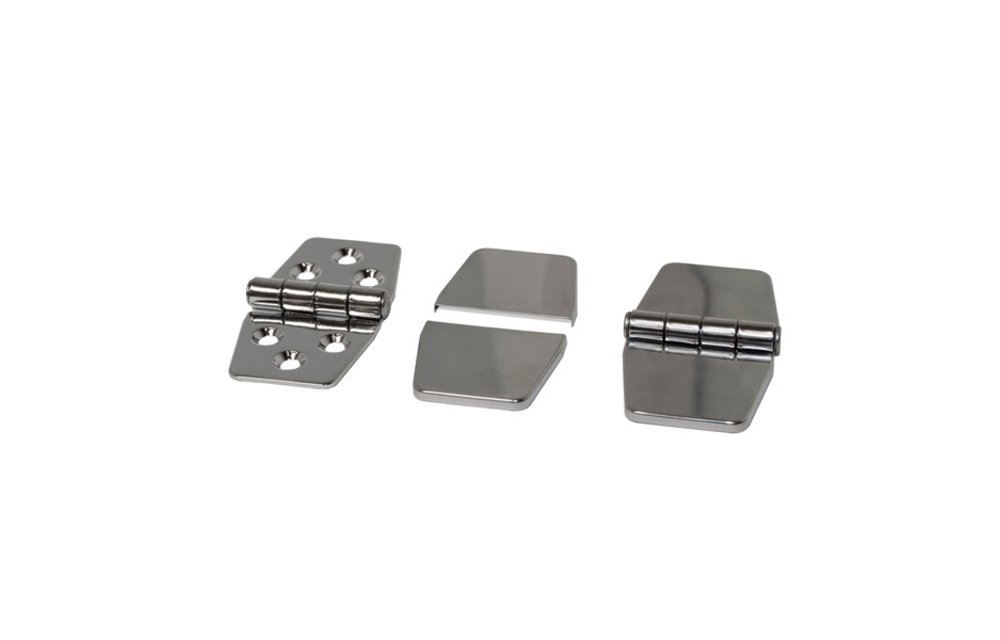 RVS scharnier-afdekkapje - 34 -25 x 41 -5mm