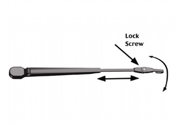 Roca W10/W12 ruiterwisserarm verstelbare tip
