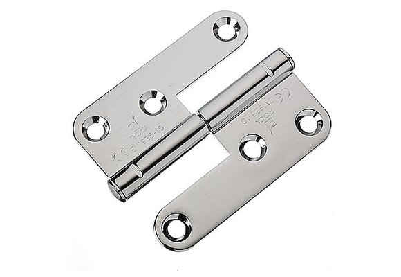 Roca paumelle scharnier RVS 98 x 82 mm