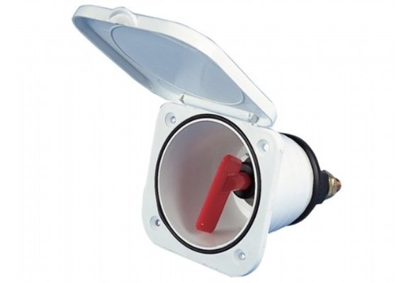 Accuschakelaar Met Houder - Wit