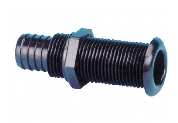 Koker Lensplug Zwart Slangaansluiting 100mm