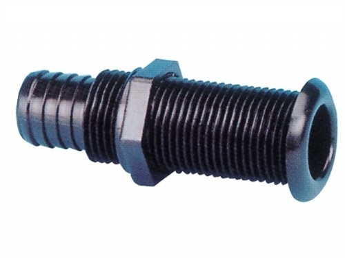 Koker Lensplug Zwart Slangaansluiting 100mm