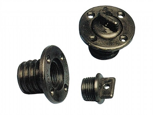 Lensplug flens 42.3mm zwart