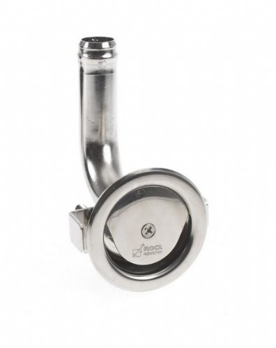 Roca tankontluchter met flens gebogen (klemmontage)