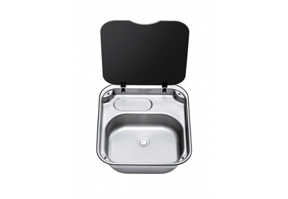 Basic wasbak met afdekplaat