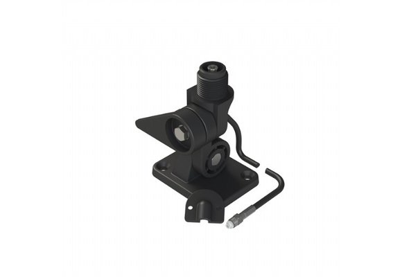 Pacific Aerials SeaMaster - P6715 VHF+AIS dekdoorvoer steun Zwart+5m kabel