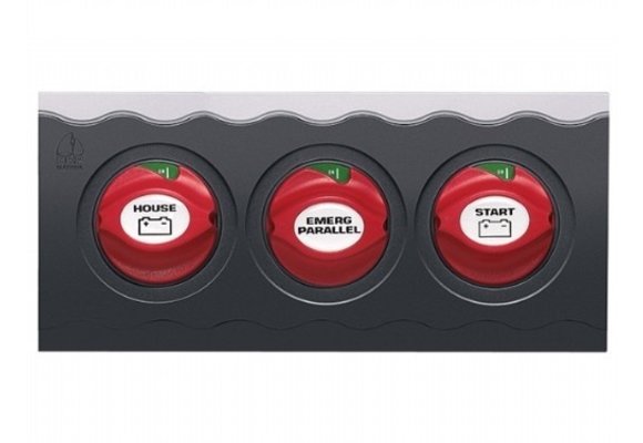 BEP CC-810 hoofdschakelaarpaneel - 3 schakelaars