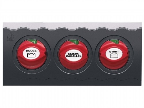 BEP CC-810 hoofdschakelaarpaneel - 3 schakelaars