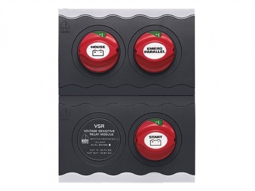 BEP CC-802 accuscheidingsrelais-hoofdschakelaar