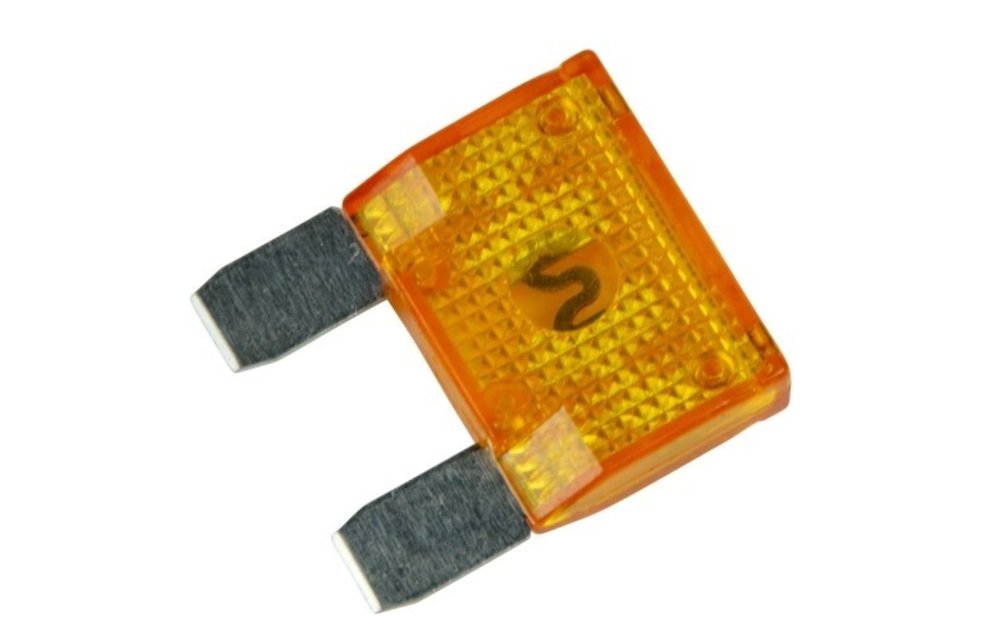 BEP zware steekzekering - 40 Amp - Geel