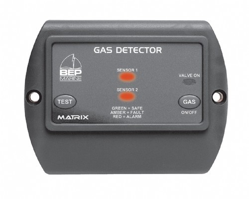 BEP gasdetector 600-GDL + gasklepaanst.