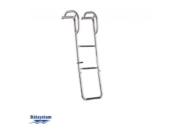 Båtsystem inhaakladder - 3 treden - 900 mm BU80P