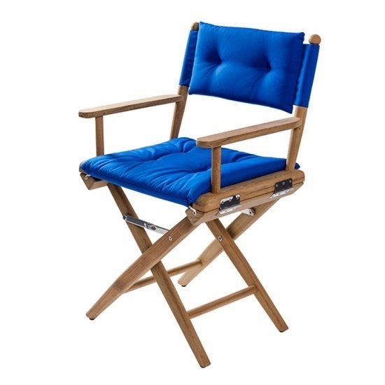 Regisseursstoel I | Kobalt deluxe