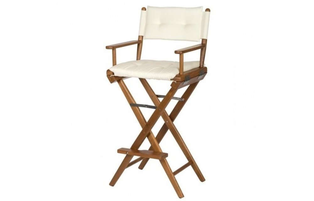 Hoge regisseursstoel I | Crème deluxe