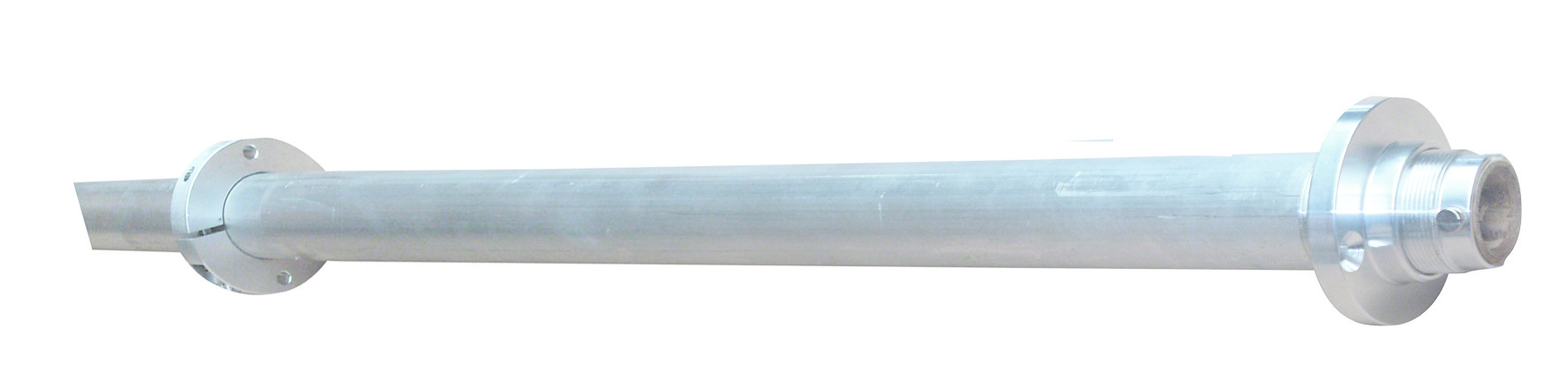 Allpa Aluminium schroefaskoker Ø50x40mm  L=1500mm voor Ø30mm schroefas