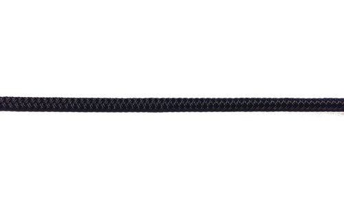 Allpa 16-Voudig gevlochten landvast met handgemaakte oogsplits 14mm  zwart  L=12Mtr