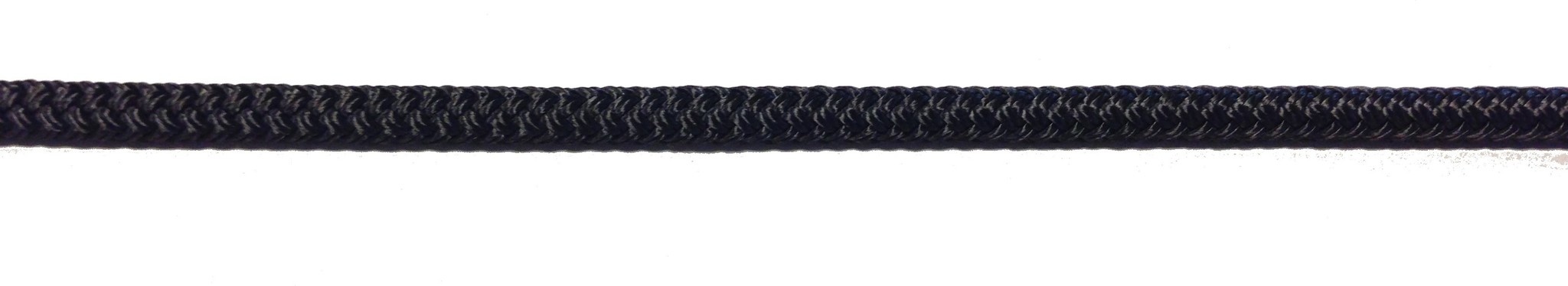 Allpa 16-Voudig gevlochten landvast met handgemaakte oogsplits 14mm zwart L=12Mtr