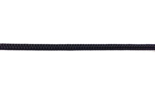 Allpa 16-Voudig gevlochten landvast met handgemaakte oogsplits 10mm  zwart  L=6,5Mtr