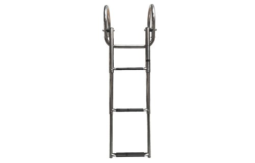 Prince Telescopische zwemtrap voor zwemplateau; 3+1 ovale treden